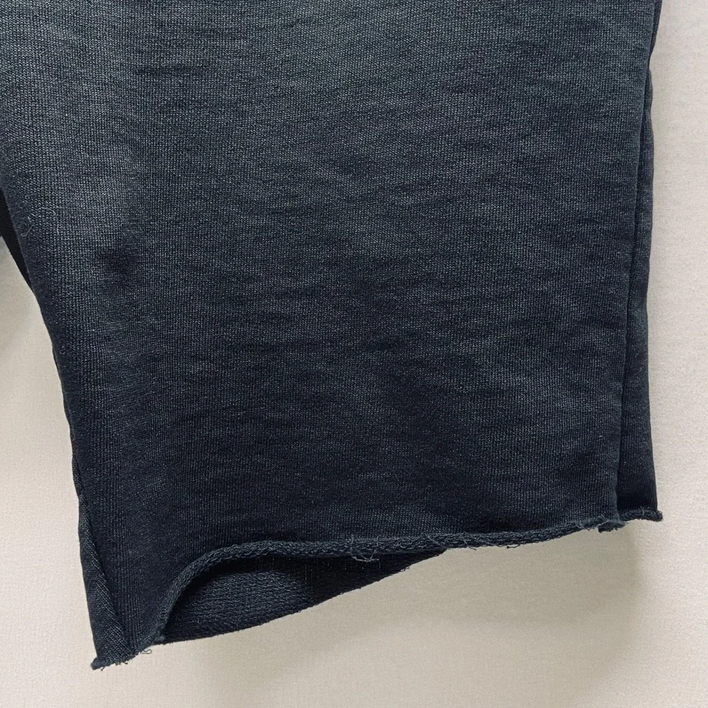 Calvin Klein Fleece Shorts Adult Small Black + CK Logo Cut Off Lounge Sleep Wear
